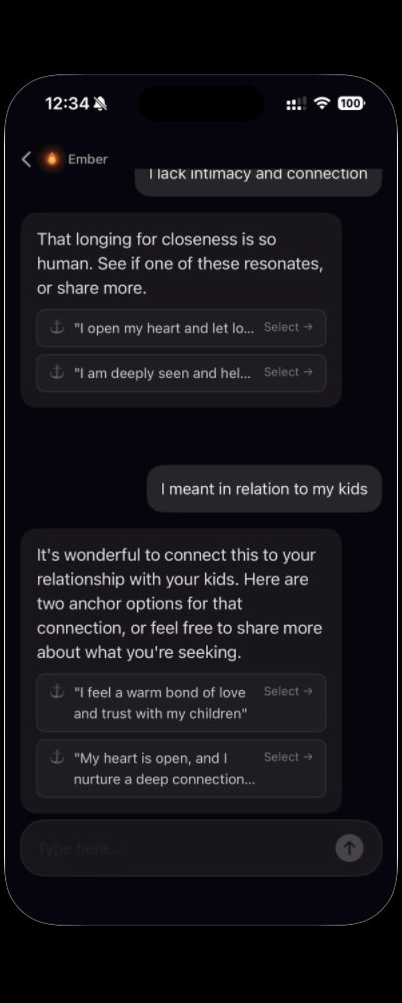 Anchor chat deep